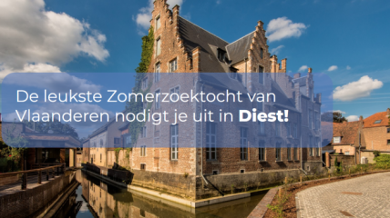 Klaar voor de zomerzoektocht te Diest?